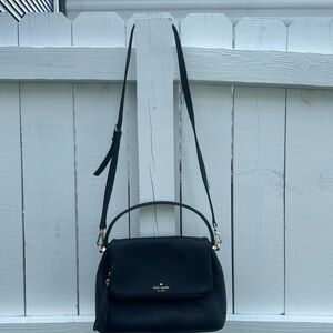 ♠️ Kate spade Chester street Miri, pebbled black leather. EUC